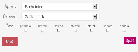 Športové preferencie Športové preferencie;sportimea