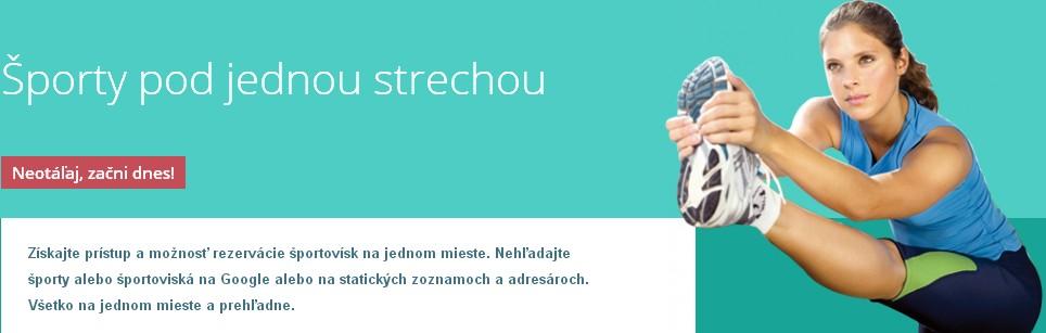 Sportimea - športy pod jednou strechou
